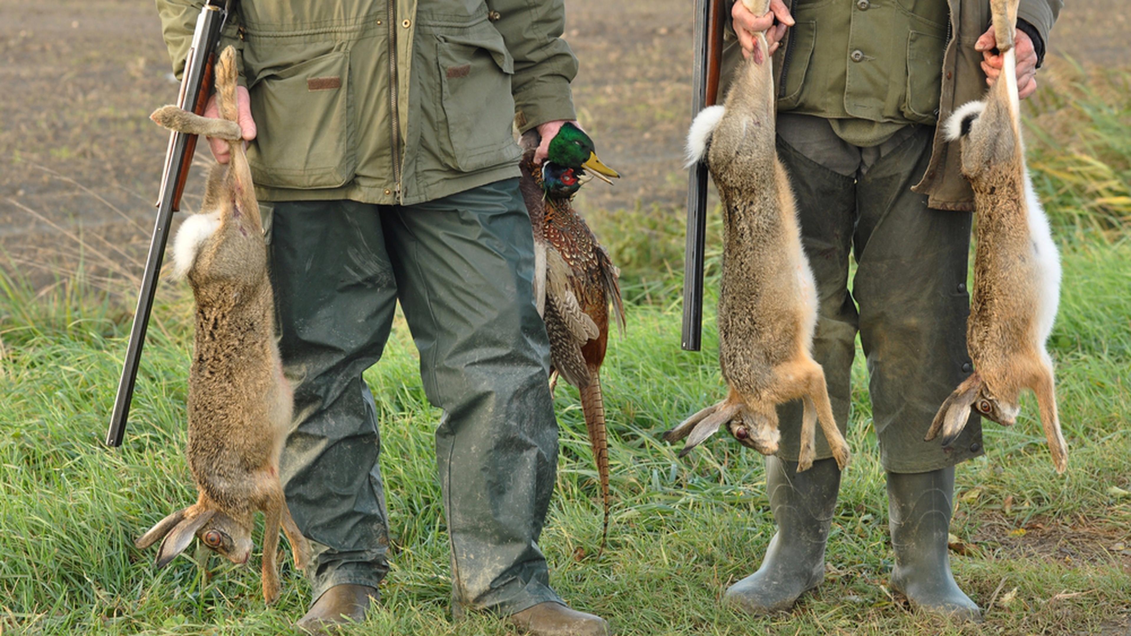 Quand les chasseurs font du caritatif Virgule